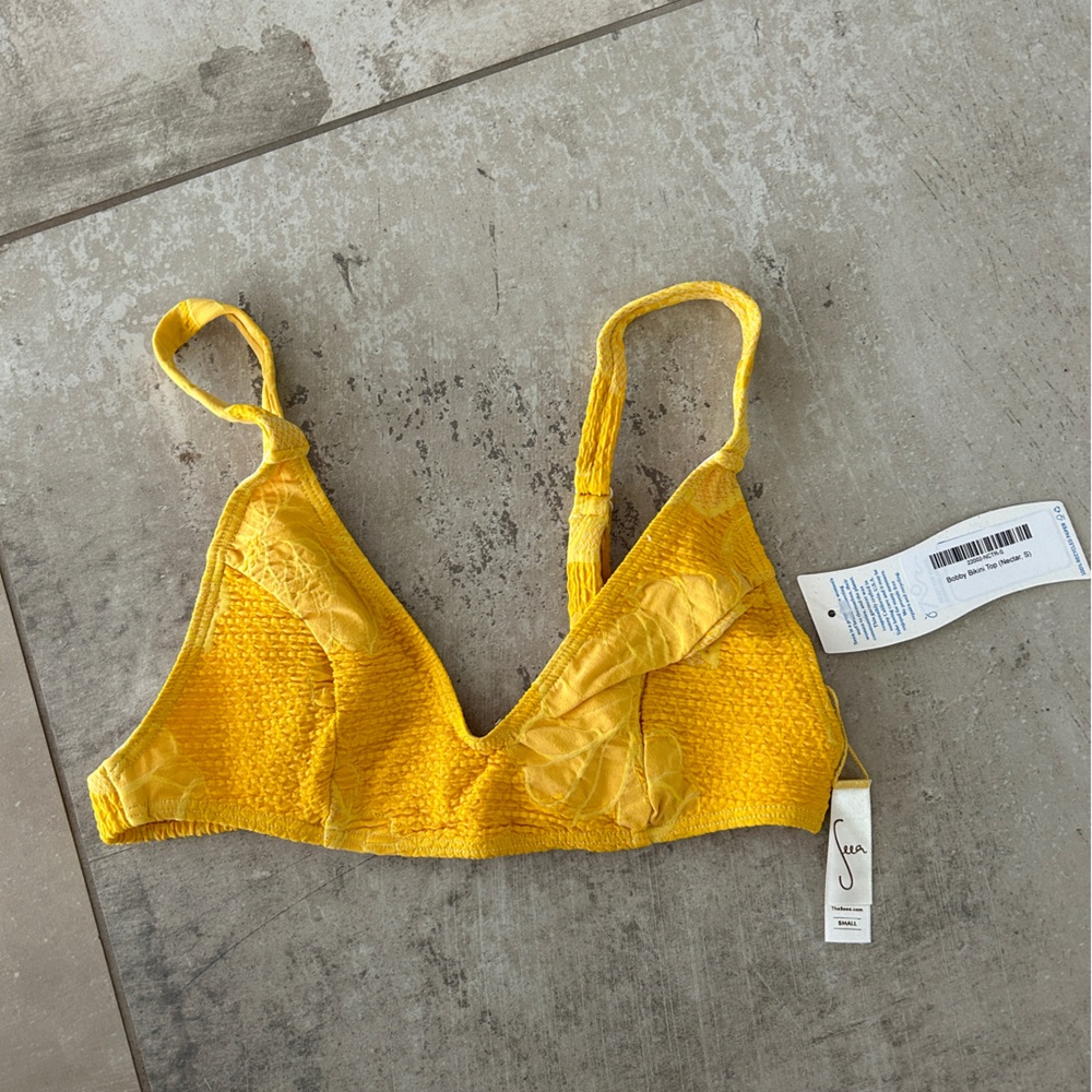 Seea Bobby Bikini Top - Nectar size Small (S)🤩🌞💛 MWT